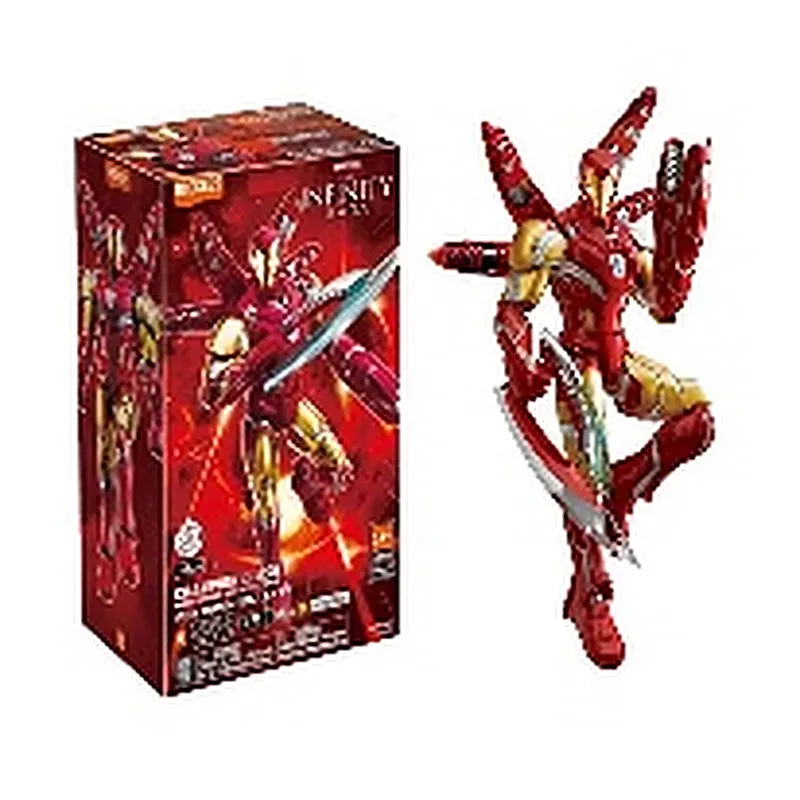 MARVEL KIT FIGURA DE ACCION ARMABLE IRONMAN 167 PZAS