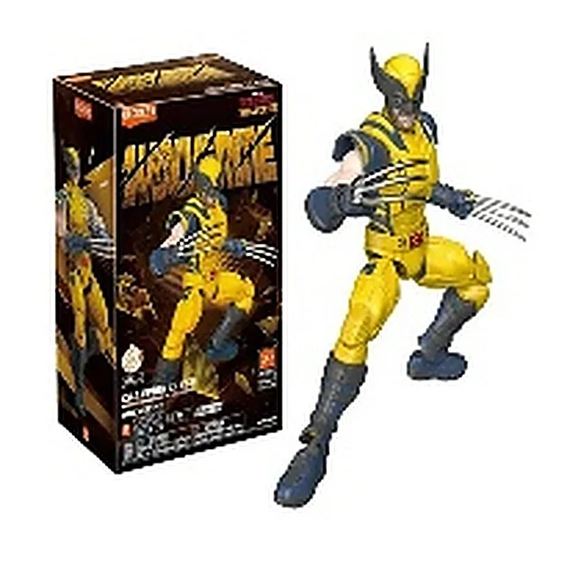 MARVEL KIT FIGURA DE ACCION ARMABLE WOLVERINE 101 PZAS