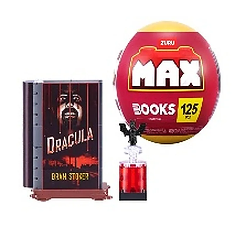 MAX CAPSULA COLECCIÓN BOOKS DRACULA 125PZAS
