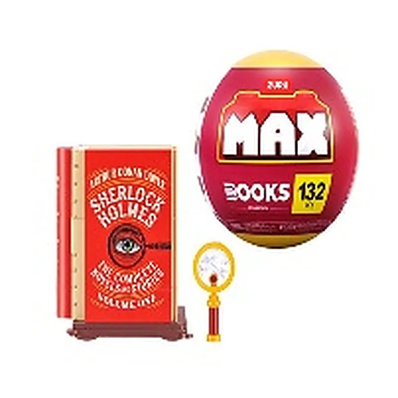 MAX CAPSULA COLECCIÓN BOOKS SHERLOCK HOLMES 132PZAS