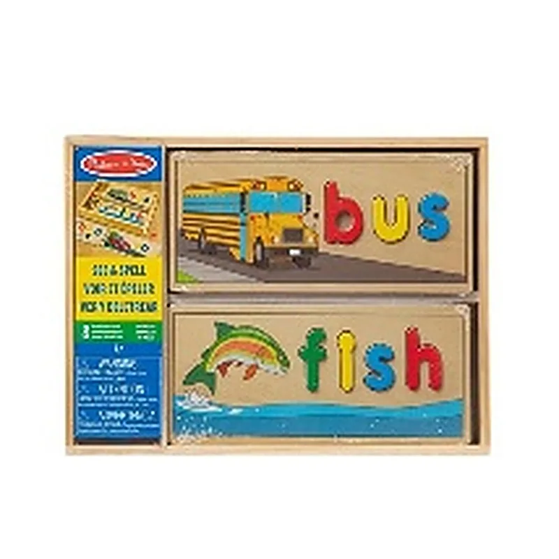 MELISSA AND DOUG SET VER Y DELETREAR