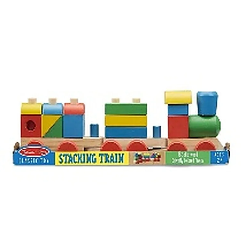 MELISSA AND DOUG TREN DE MADERA PARA APILAR