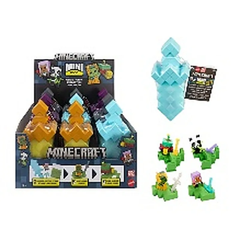 MINECRAFT CORE FIGURA DE 3.25" CON CRAFTING