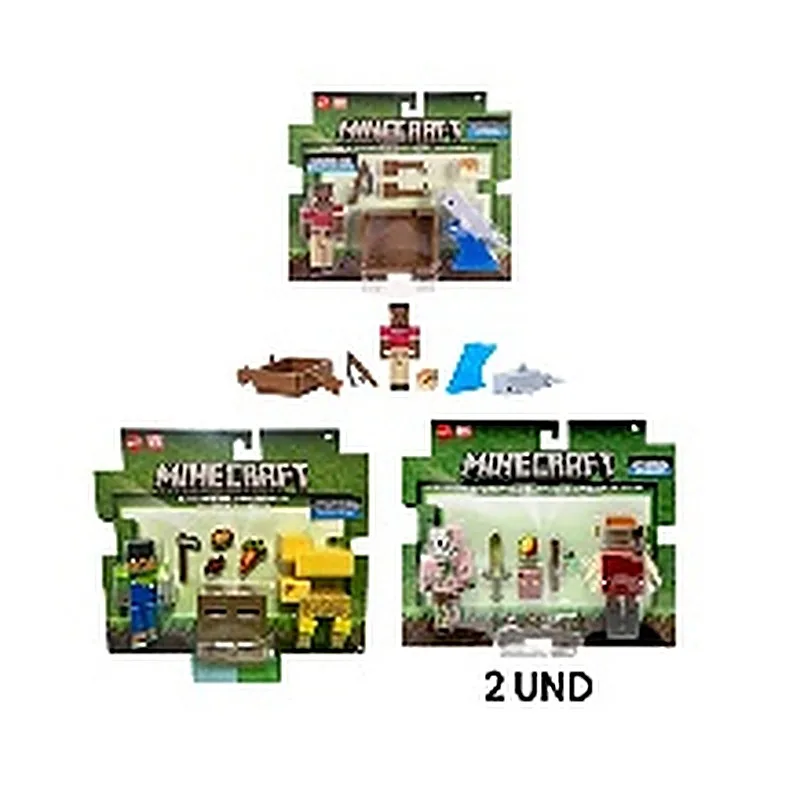 MINECRAFT FIGURA DE ACCIÓN VANILLA MINI HUEVO