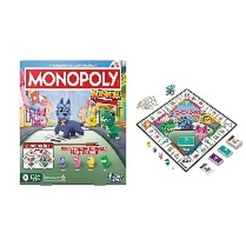 MONOPOLY JUNIOR SQUARE 2 IN 1