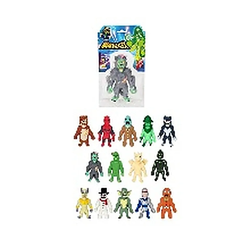 MONSTER FLEX FIGURA STRECH DE GOMA DE 15 CMS QUE SE ESTIRA