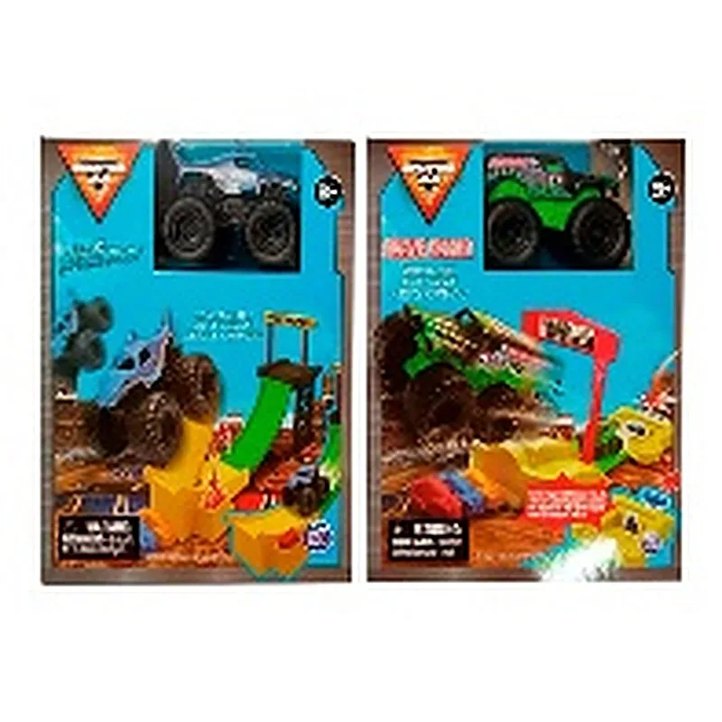 MONSTER JAM SET DE JUEGO RAMPA DE VEHICULO ESCALA 1:72