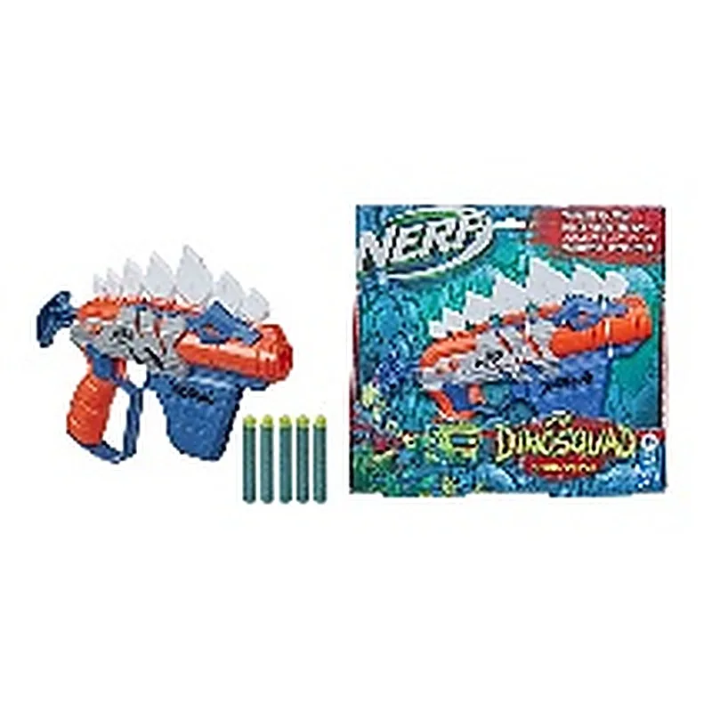 NERF DINOSQUAD LANZADARDOS STEGOSMASH