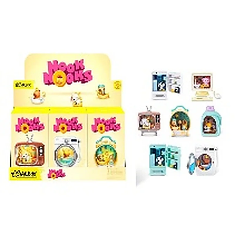 NOOK NOOKS MINI SET FIGURA ANIMAL COLECCIONABLE SORPRESA STARBOX