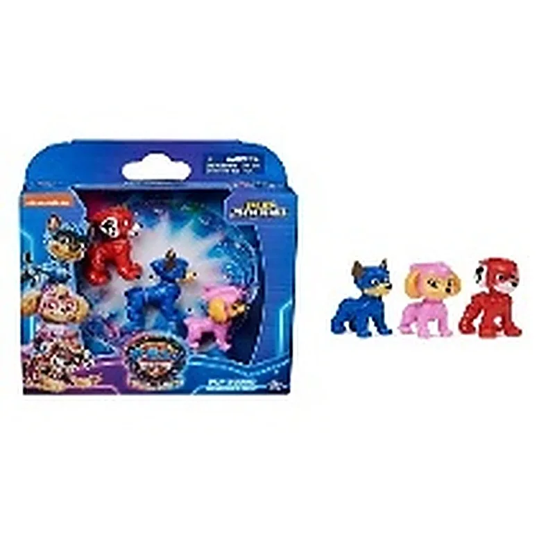 PAW PATROL MINI FIGURAS X3 LA PELICULA 2