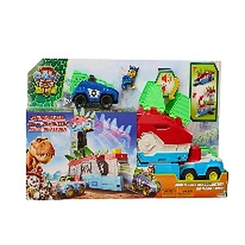 PAW PATROL VEHICULO TRANSFORMABLE 2 EN 1 CON LUCES Y SONIDOS PELICULA