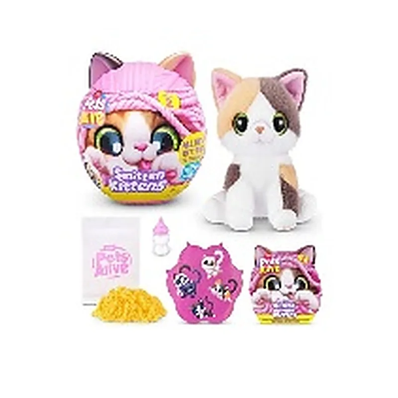 PETS ALIVE PELUCHE GATO INTERACTIVO SORPRESA