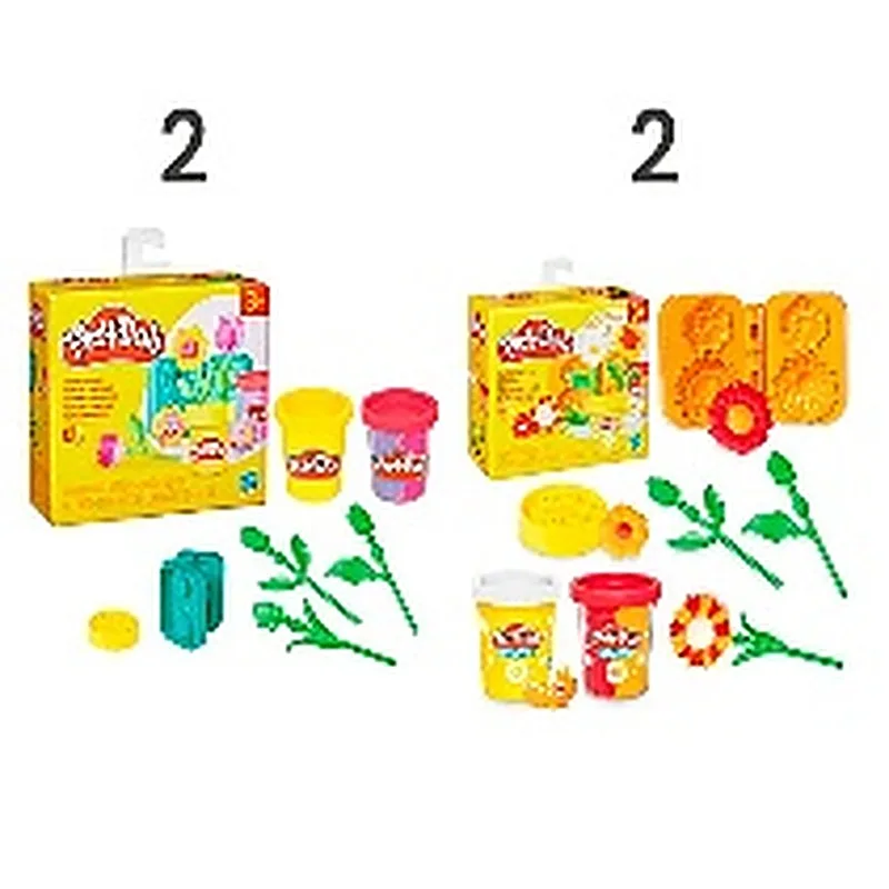 PLAY DOH GIRASOLES Y MARGARITAS