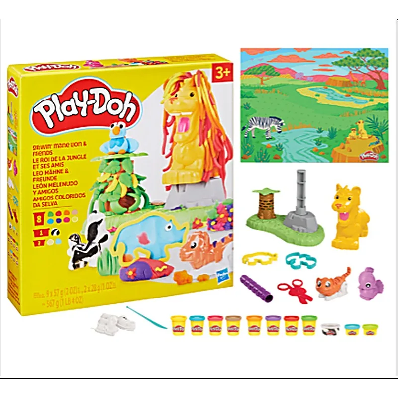 PLAY DOH LEON Y SUS AMIGOS