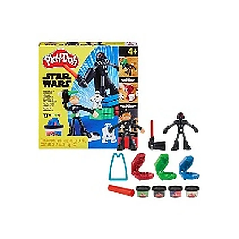 PLAY DOH STAR WARS MOLDEA Y CREA SABLES DE LUZ
