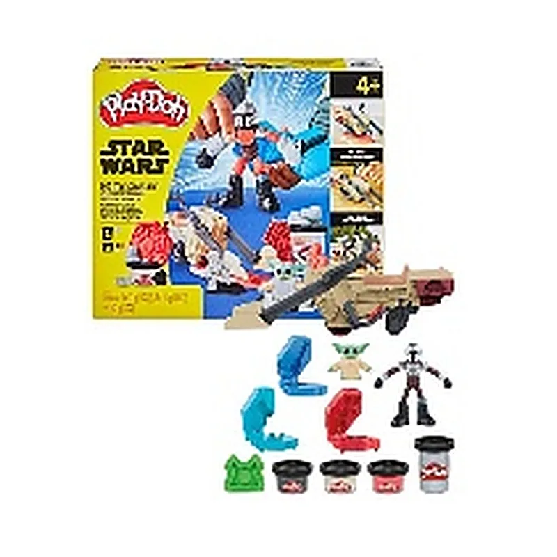 PLAY DOH SW THE MANDALORIAN SPEEDER LANZADORA
