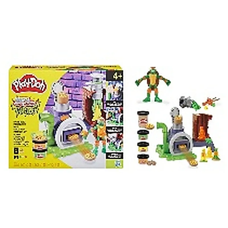 PLAY DOH TORTUGAS NINJA HORNO LANZAPIZZAS