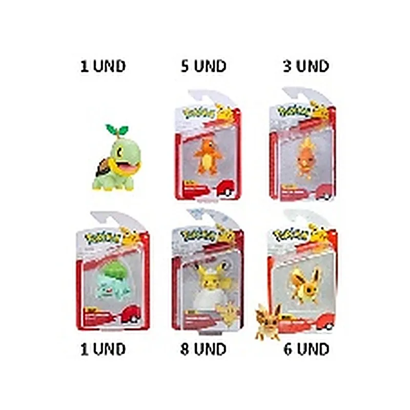 POKEMON FIGURA BRILLANTE 7CM ASST POKEMON