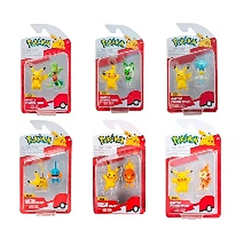 POKEMON PACK X 4 FIGURAS DE BATALLA SERIE A