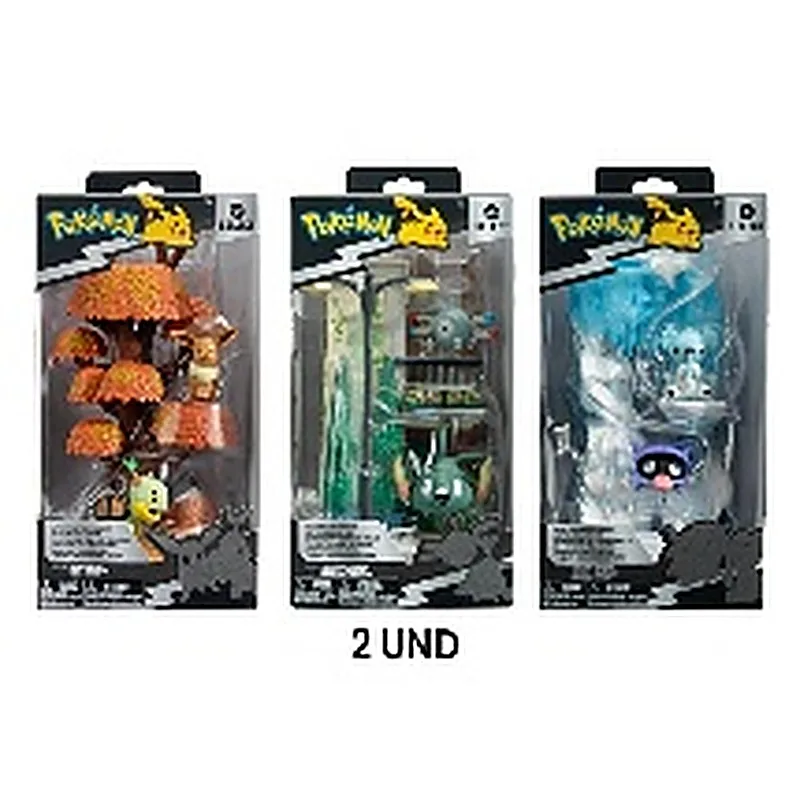 POKEMON PACK X3 FIGURAS DE BATALLA ARCANINE, CHARMELEON, CYNDAQUIL