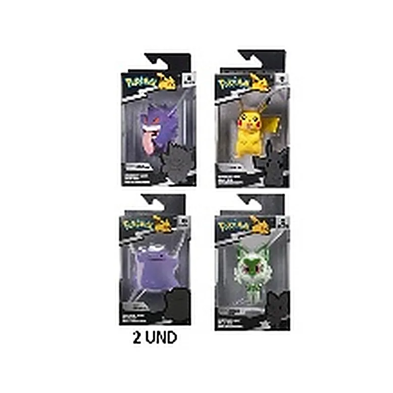 POKEMON PACK X4 FIGURAS