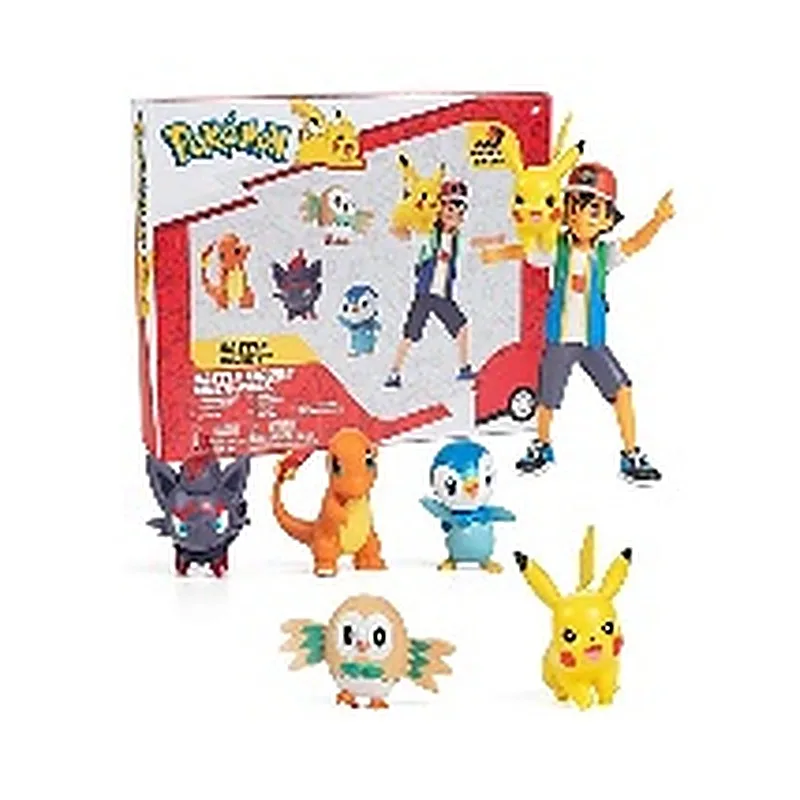 POKEMON PACK X5 FIGURAS DE BATALLA