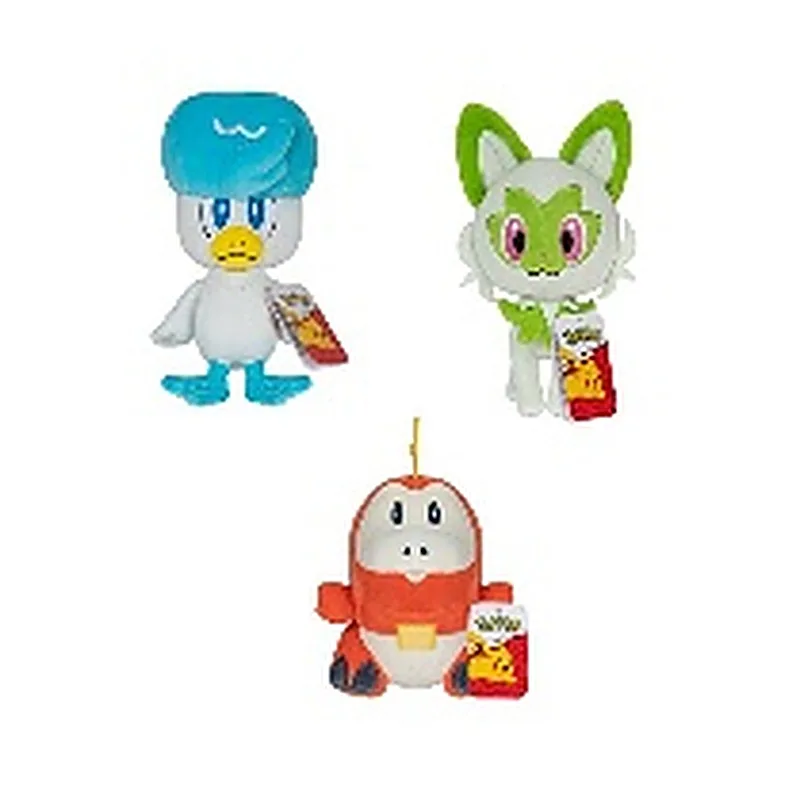 POKEMON SET DE 6 FIGURAS DE BATALLA