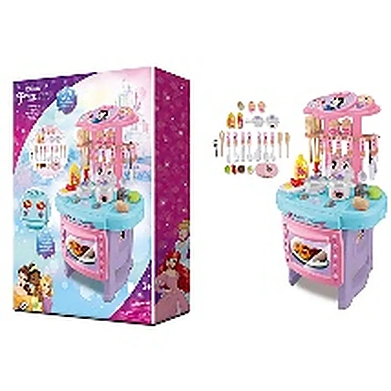 PRINCESAS SET DE COCINA CON LUZ Y SONIDO