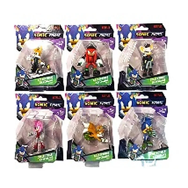 SONIC FIGURA LLAVERO DE 6 CMS