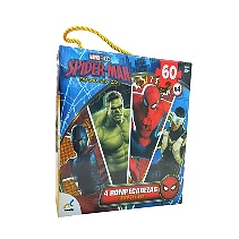 SPIDERMAN ROMPECABEZAS 4D MASCARA SPIDERMAN 82PZ MARVEL BUILD