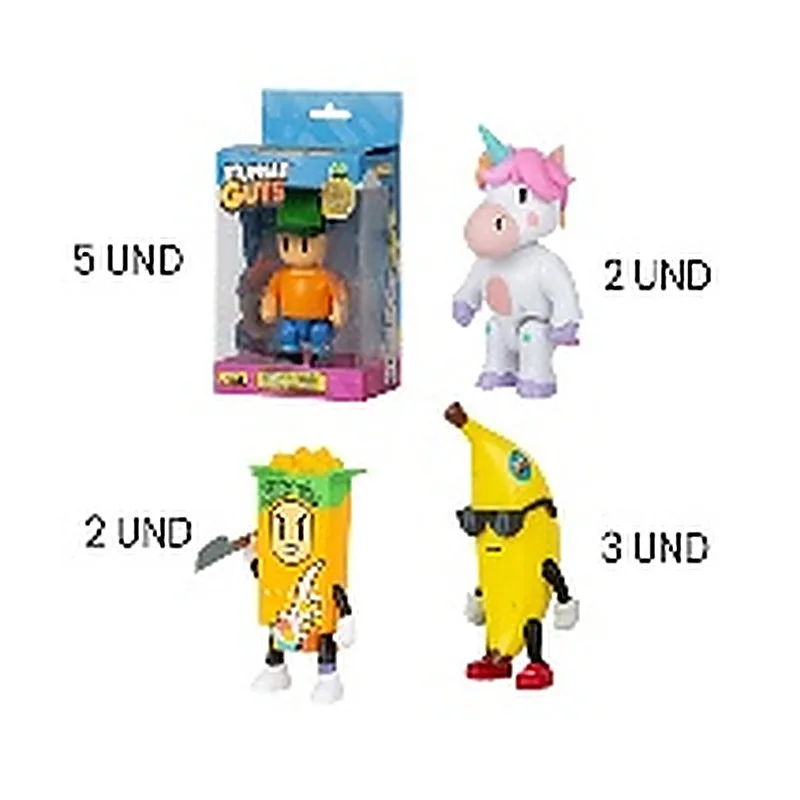 STUMBLE GUYS FIGURA 12 CMS CON ACCESORIOS
