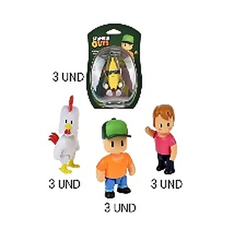 STUMBLE GUYS FIGURA 8 CMS ARTICULADA