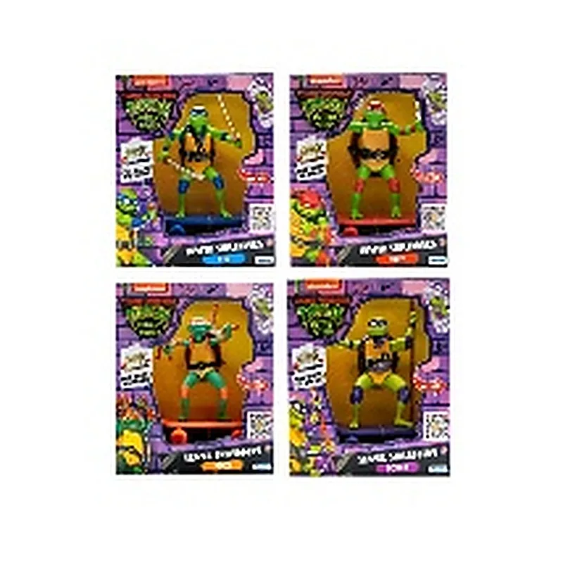 TORTUGAS NINJA LA PELICULA CUADRIPATINETA PULLBACK CON ACCESORIO MOVIL